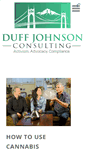 Mobile Screenshot of duffjohnsonconsulting.com